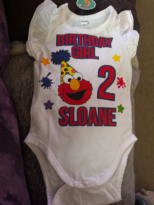 🎉Custom Birthday Overall Dress Outfit Set🎉