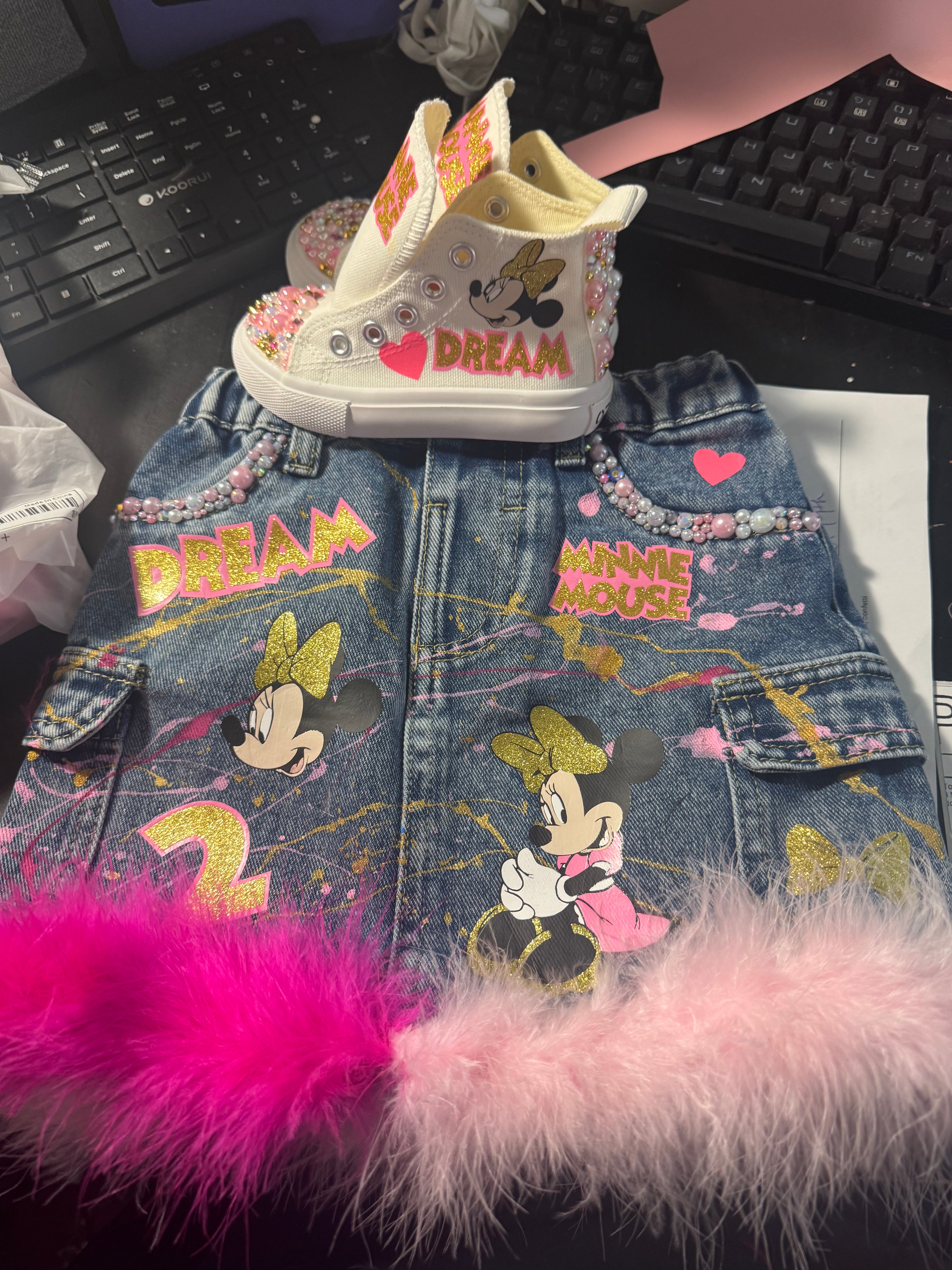 🎉Custom Birthday Skirt Outfit Set🎉