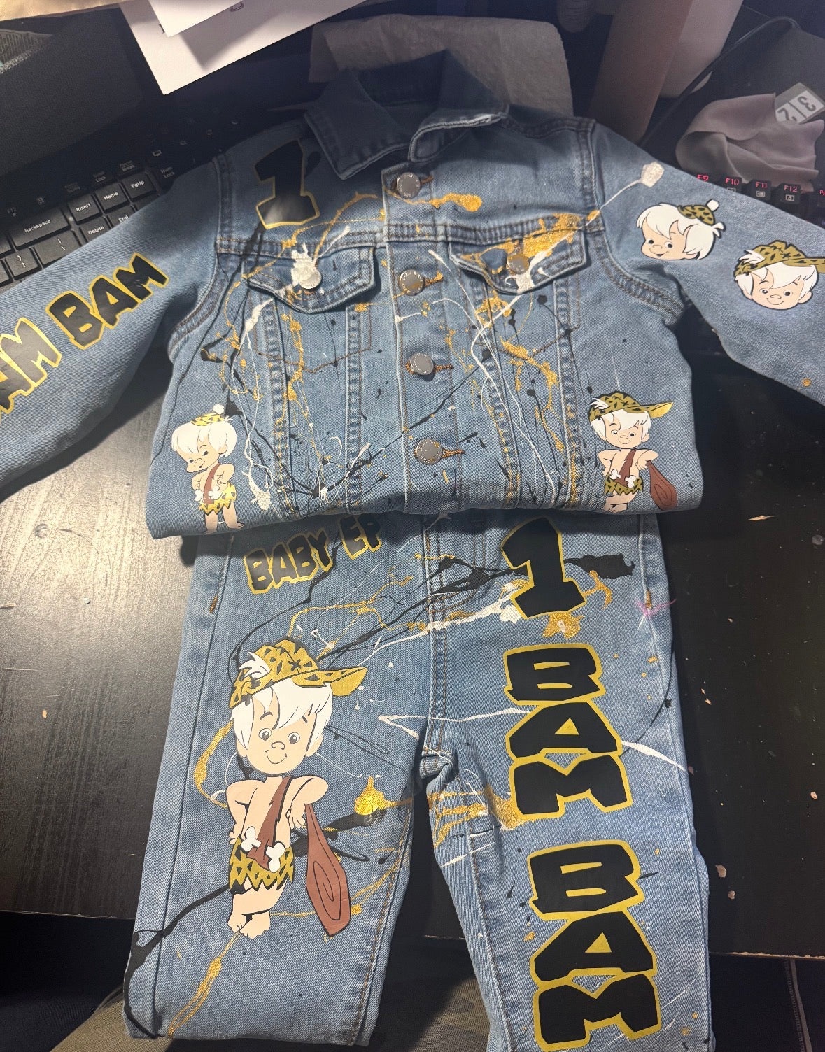 🎉Custom Birthday Jacket and Pants Outfit Set🎉
