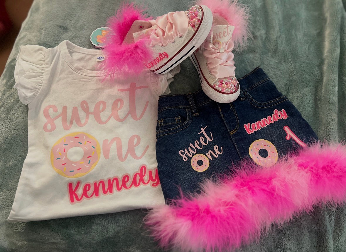 🎉Custom Birthday Skirt Outfit Set🎉