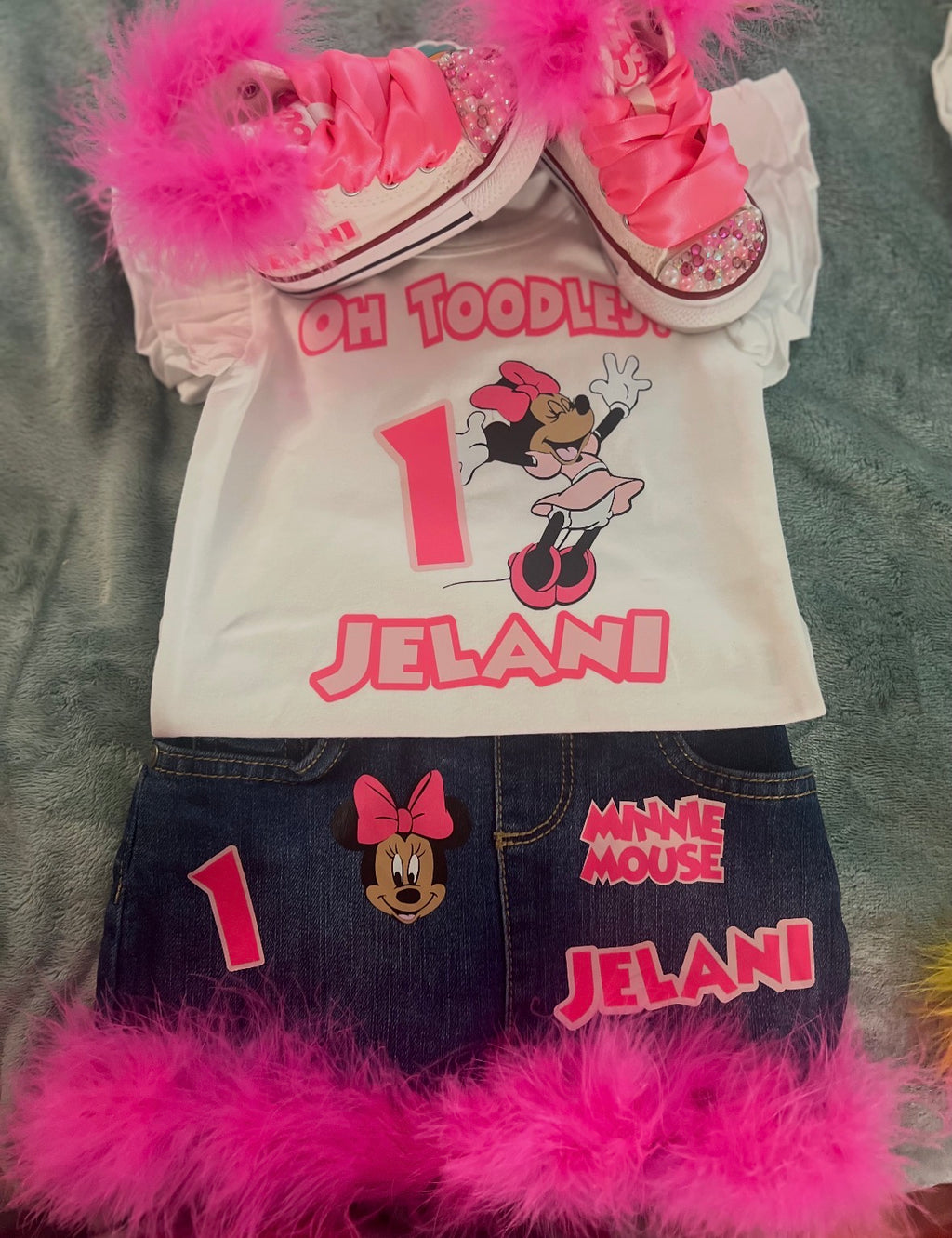 🎉Custom Birthday Skirt Outfit Set🎉