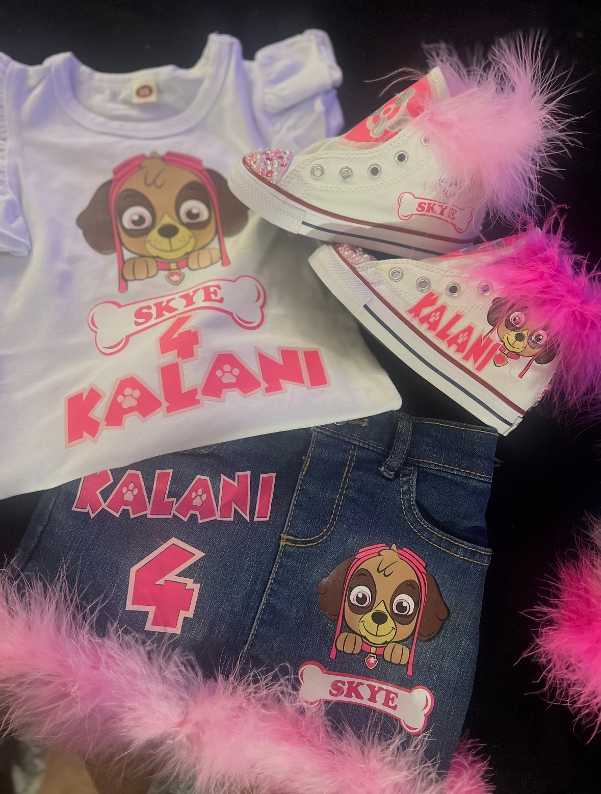 🎉Custom Birthday Skirt Outfit Set🎉