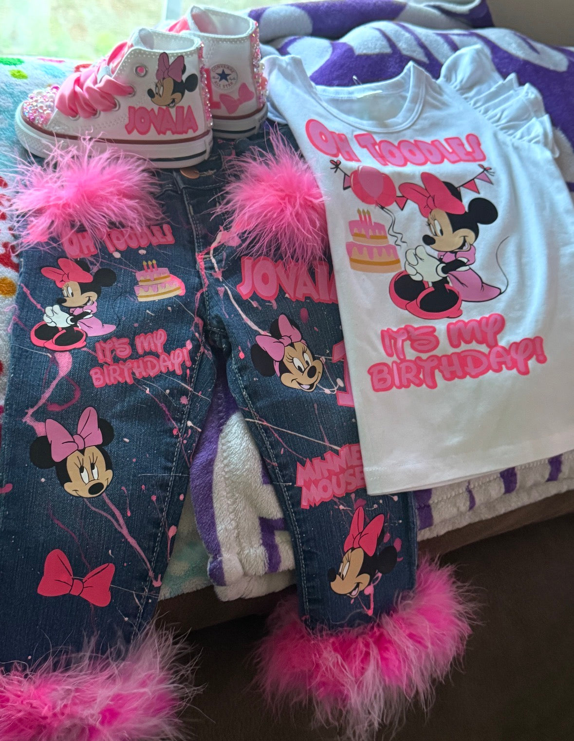 🎉Custom Birthday Pants Outfit Set🎉