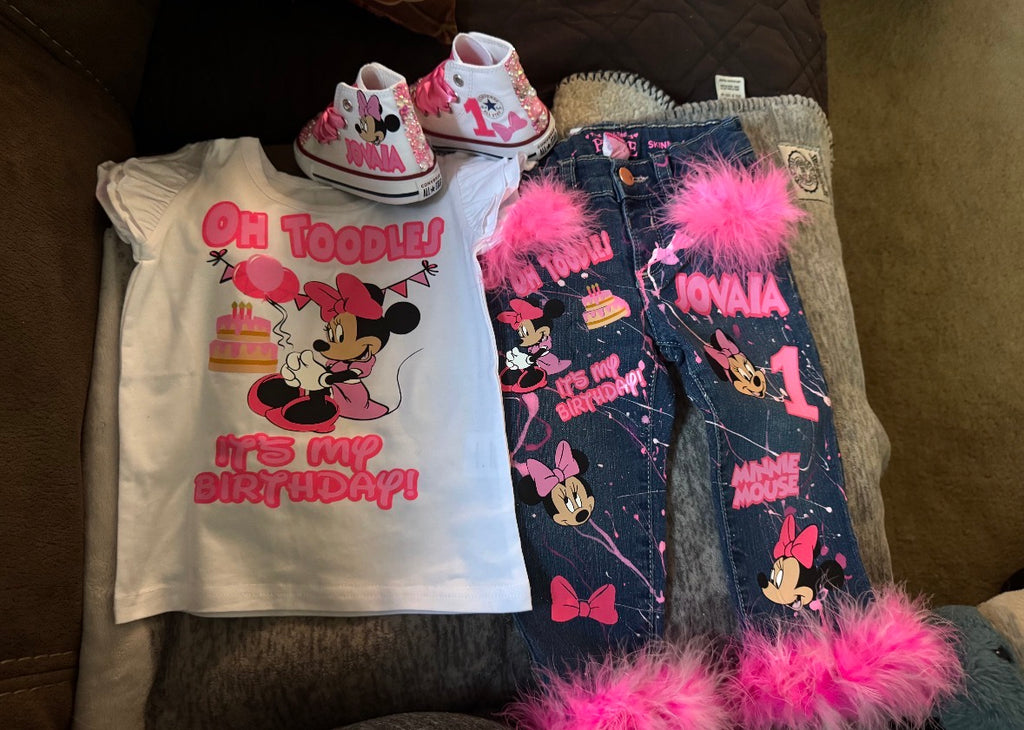 🎉Custom Birthday Pants Outfit Set🎉