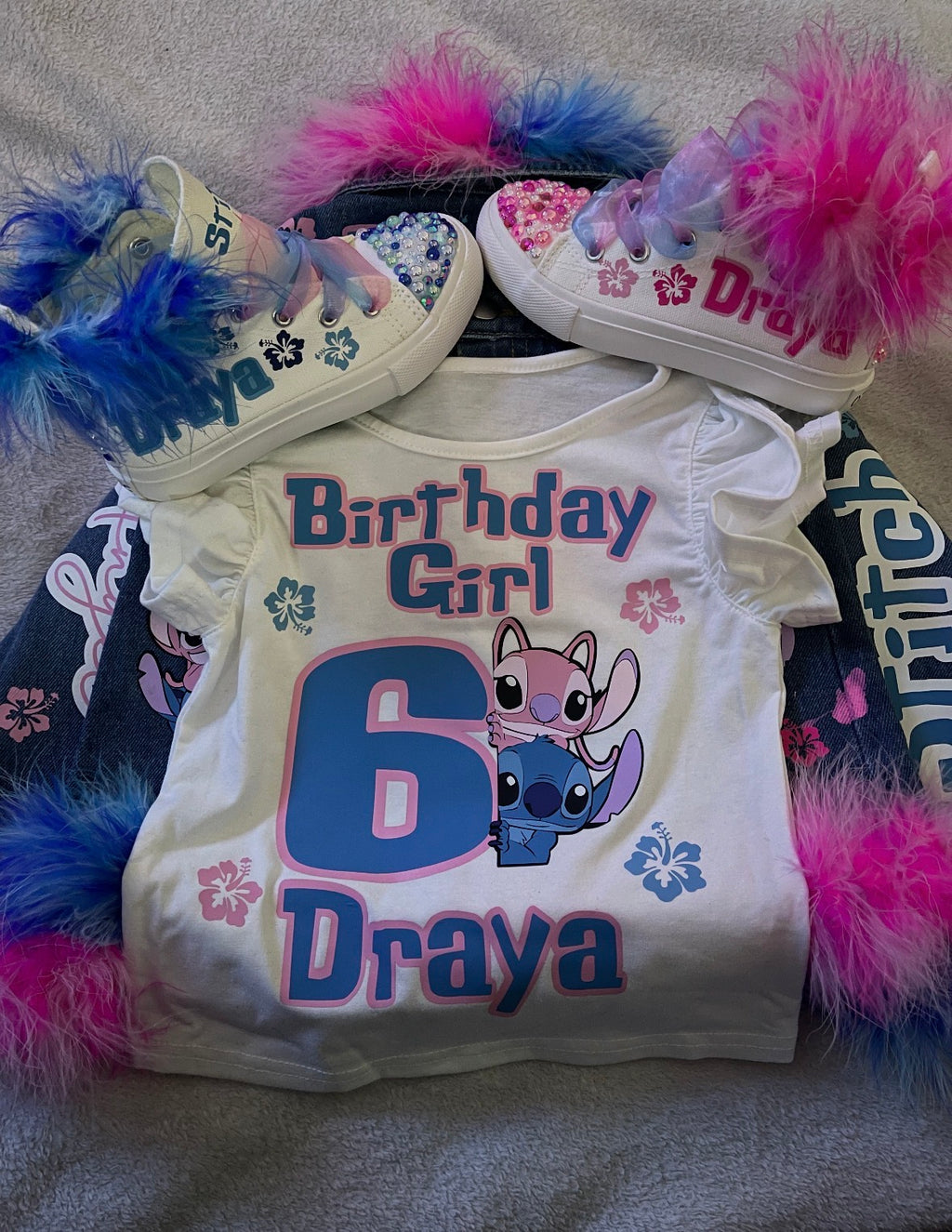 🎉Custom Birthday Jacket and Skirt Outfit Set🎉