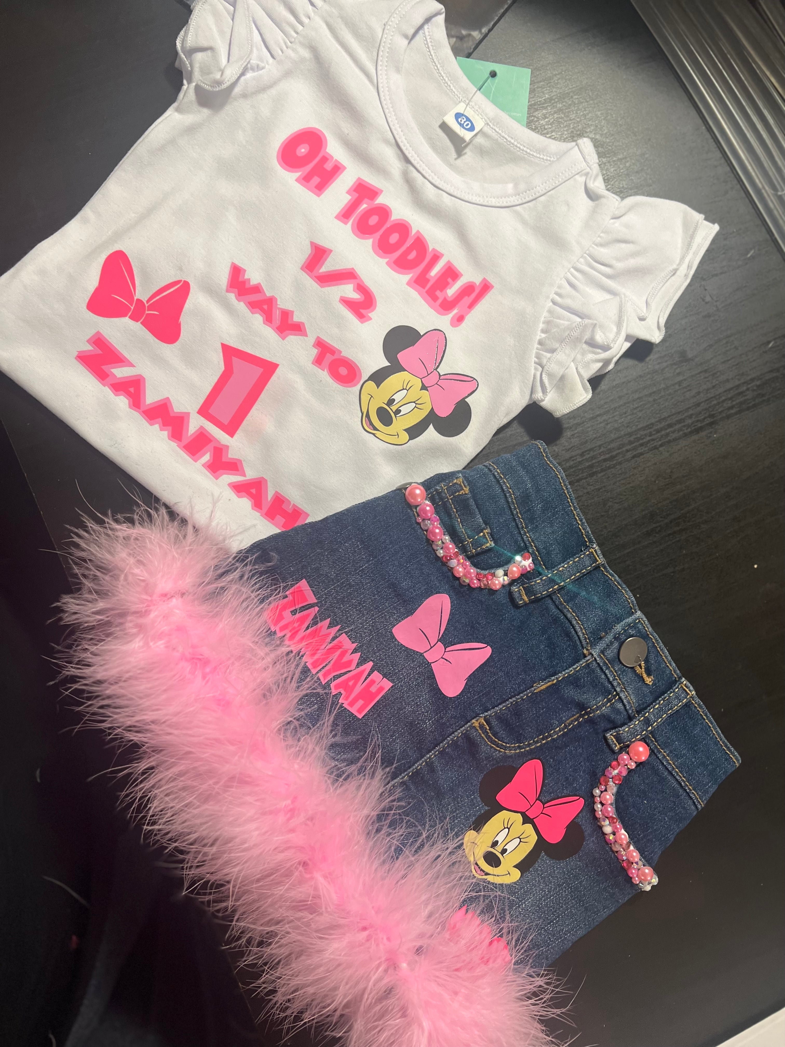 🎉Custom Birthday Skirt Outfit Set🎉