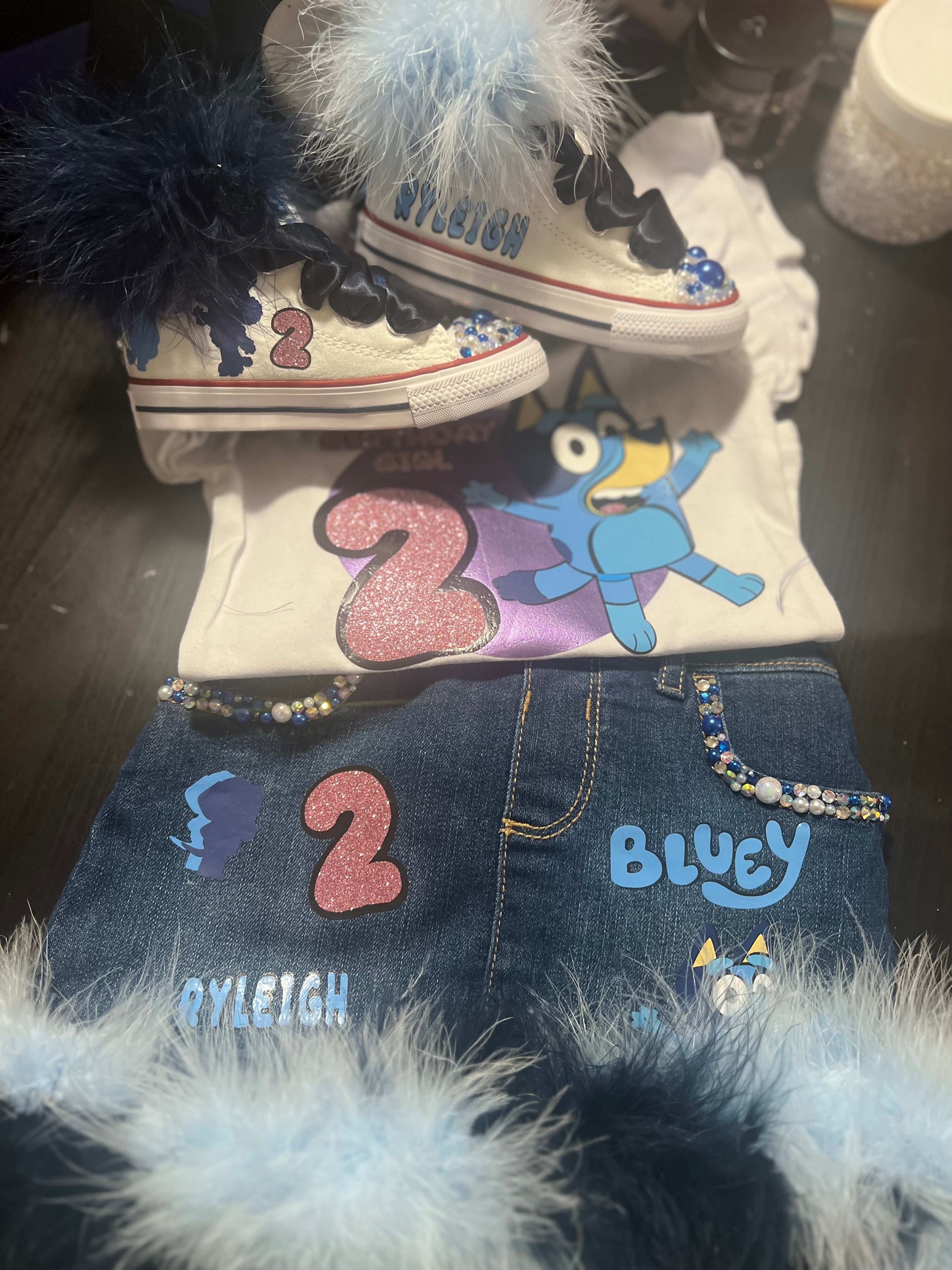 🎉Custom Birthday Skirt Outfit Set🎉