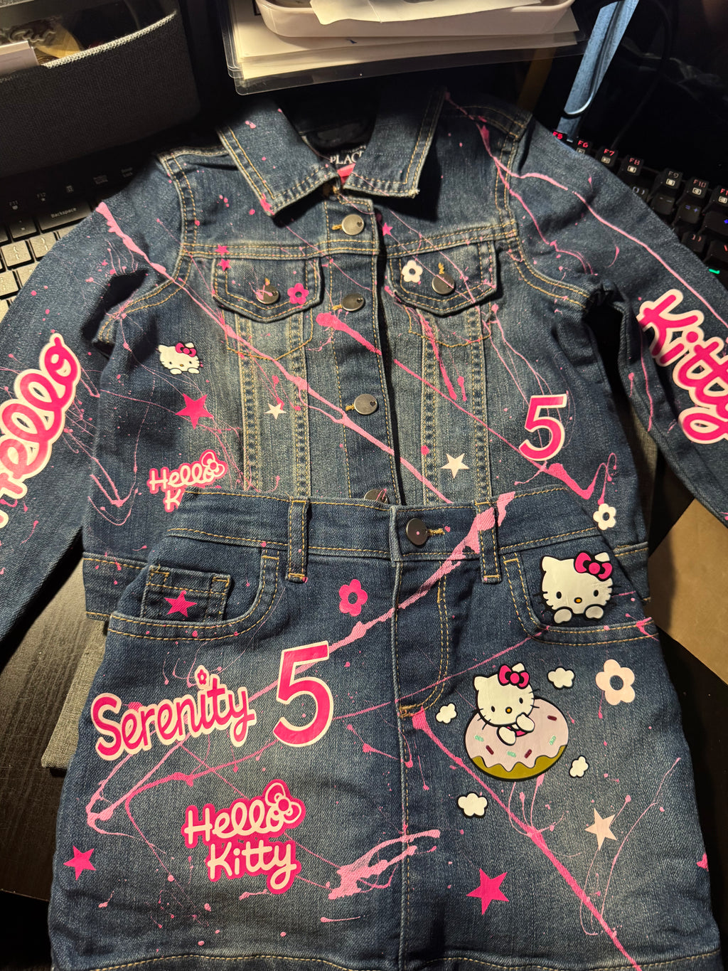 🎉Custom Birthday Jacket and Skirt Outfit Set🎉